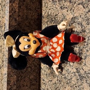 Vintage 1981 Minnie Mouse Plush Toy